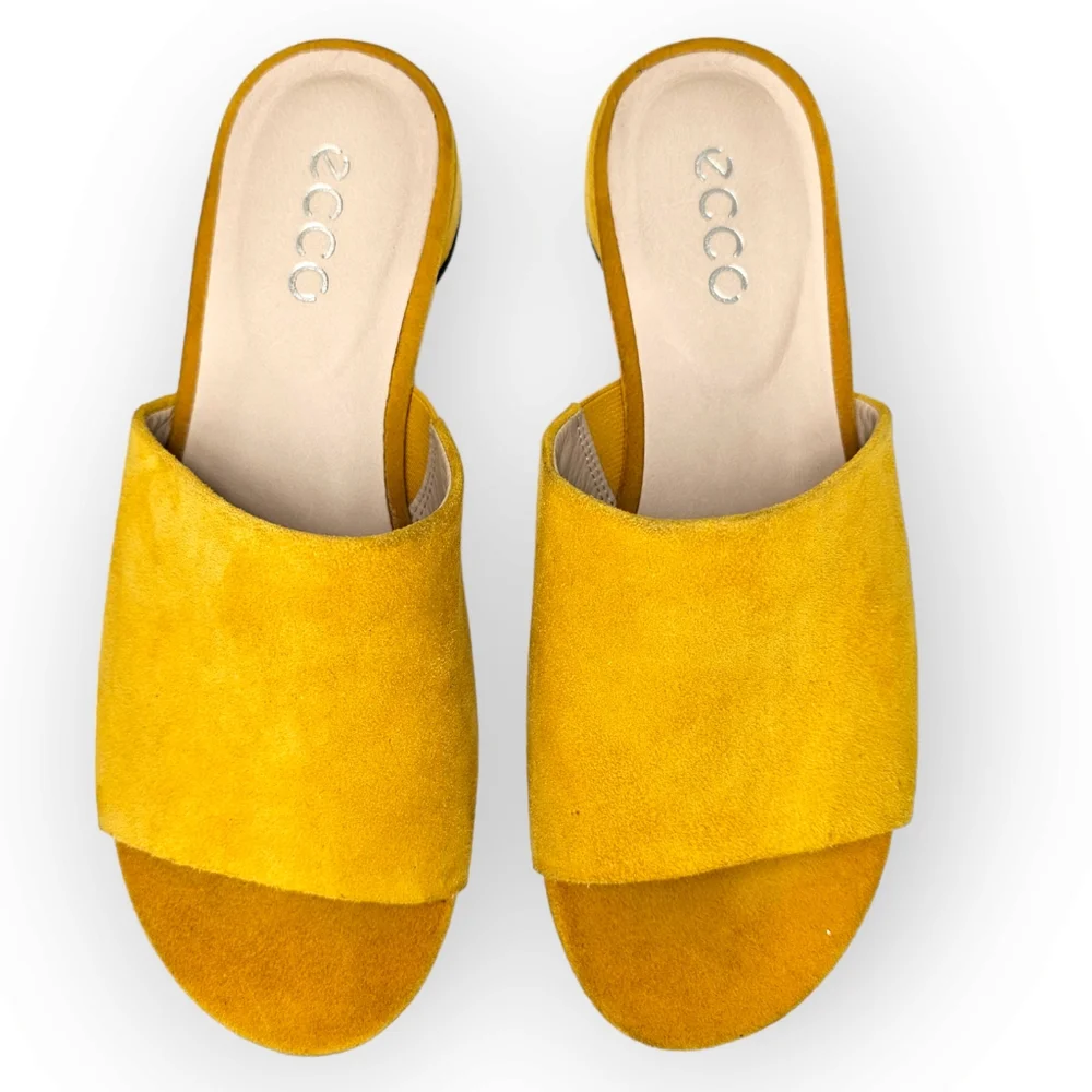 Women's Ecco, Flat Slide II Sandal Marigold Size 6